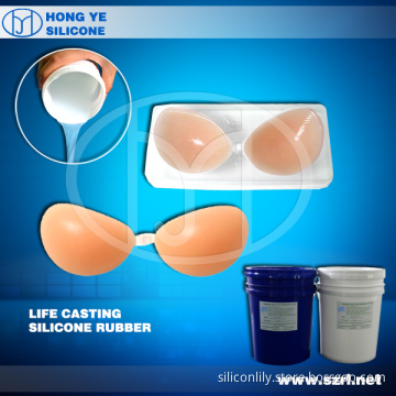 Liquid life casting silicone rubber